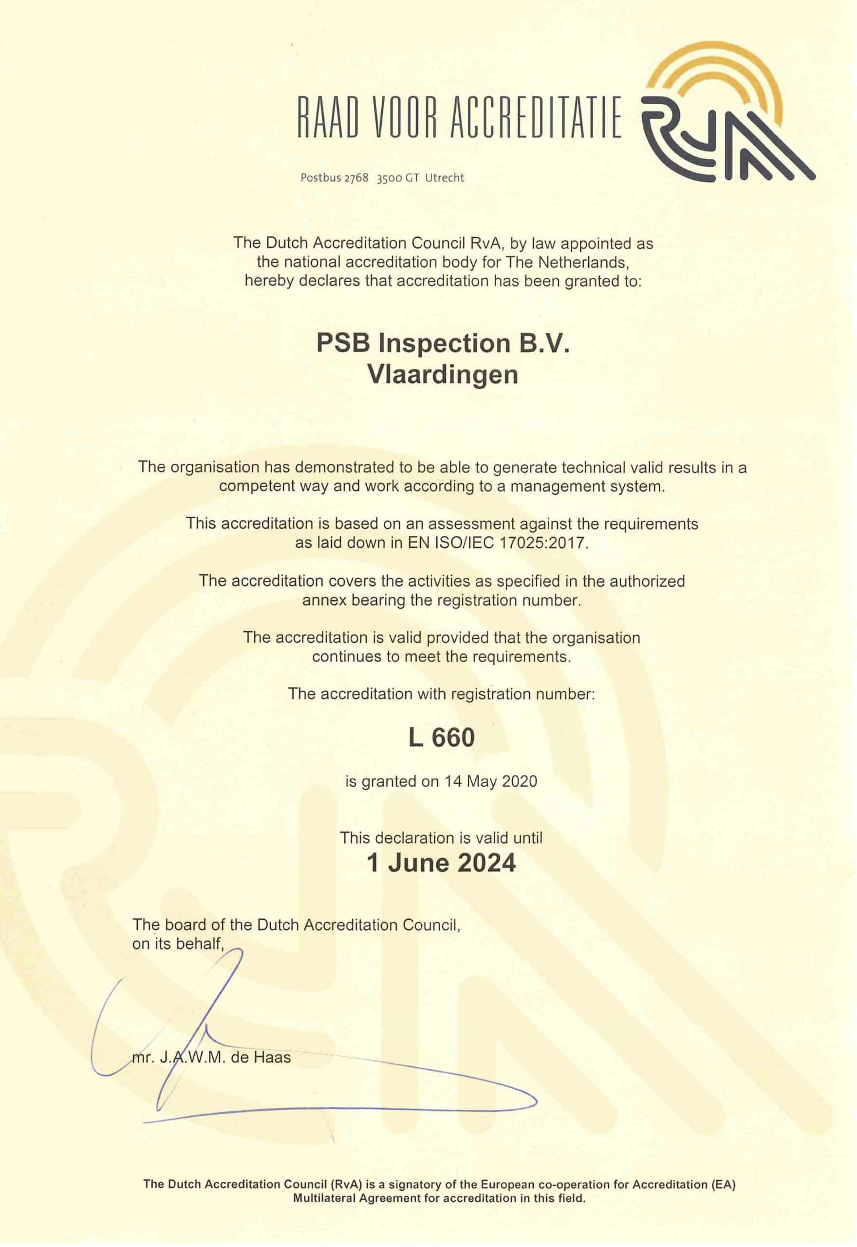 News Update South Africa Accreditation Psb Inspection